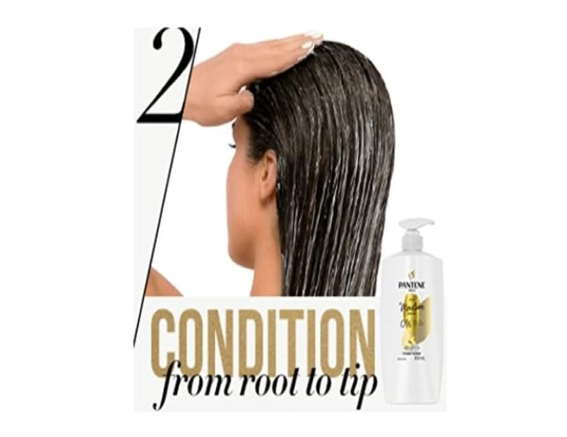 Pantene Pro-V Daily Moisture Renewal Condtioner, Moisturising Conditioner For Dry Hair 900ml