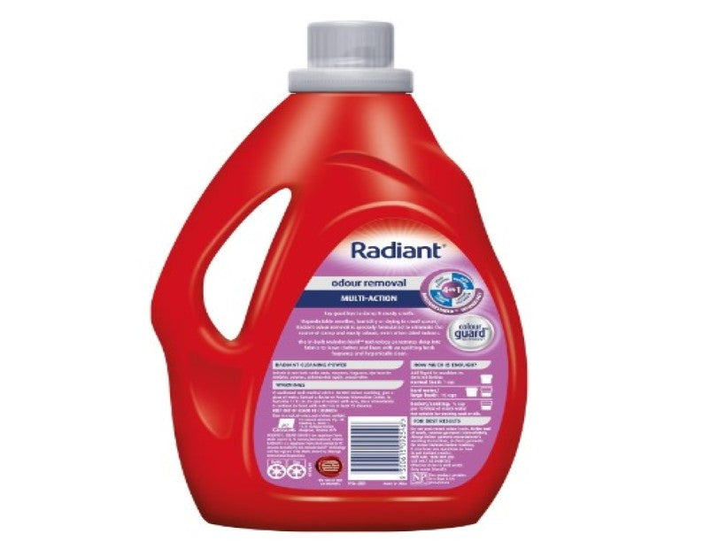 Radiant Odour Removal Laundry Liquid Detergent 1.8 Litre