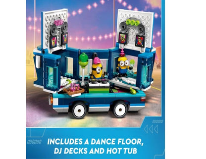 LEGO Despicable Me 4 Minions' Music Party Bus 75581