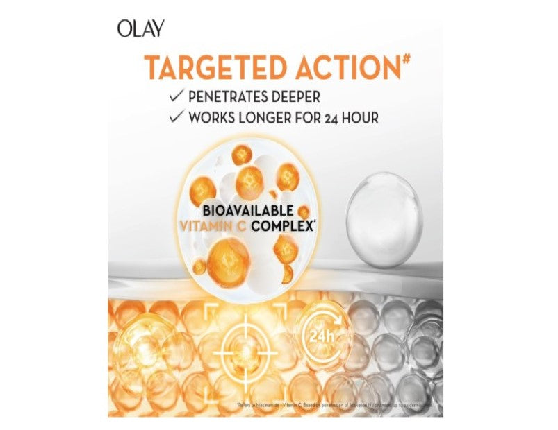 Olay Luminous Niacinamide + Vitamin C Face Cream Moisturiser 50g