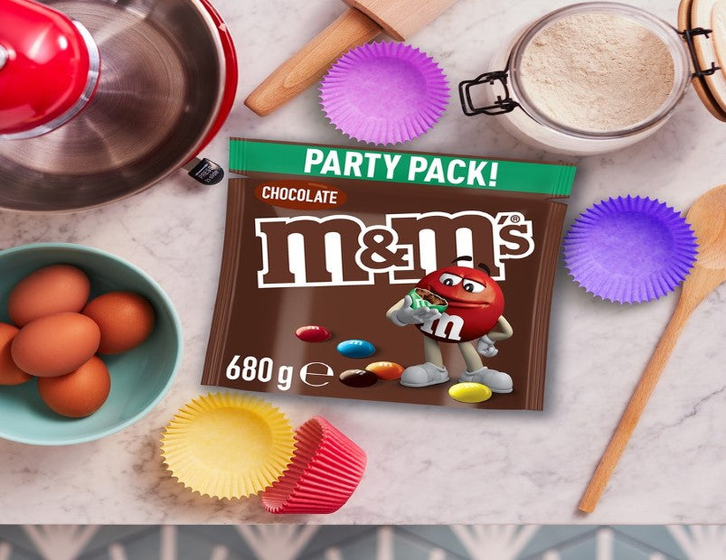 M&M’S Milk Chocolate Bulk Chocolate Party Pack 680g