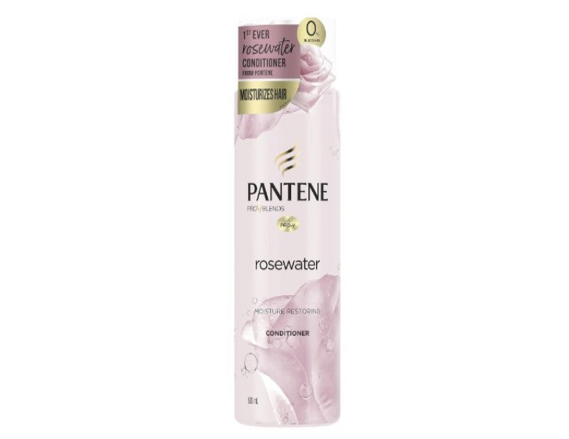 Pantene Pro-V Blends Micellar Rosewater Moisturising Conditioner, Restoring Moisture For Dry Hair 530ml