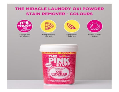 Scrub Daddy The Pink Stuff Oxi Powder Stain Remover - Colours, 1 kilogram