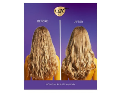 Ogx Thick & Full + Volumising Biotin & Collagen Shampoo For Fine Hair 385mL|Helps thicken & texturize any hair type |Creates appearance of thicker, fuller, healthier looking hair