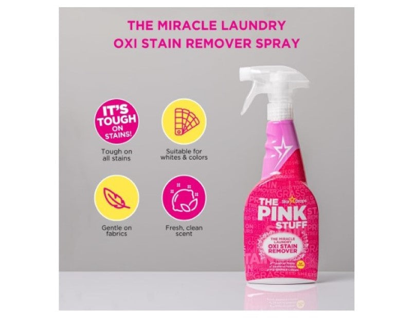 The Pink Stuff Stain Remover Spray, 500 milliliters