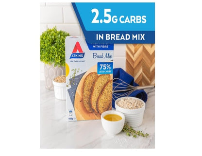 Atkins Low Carb Breadmix, 400 grams