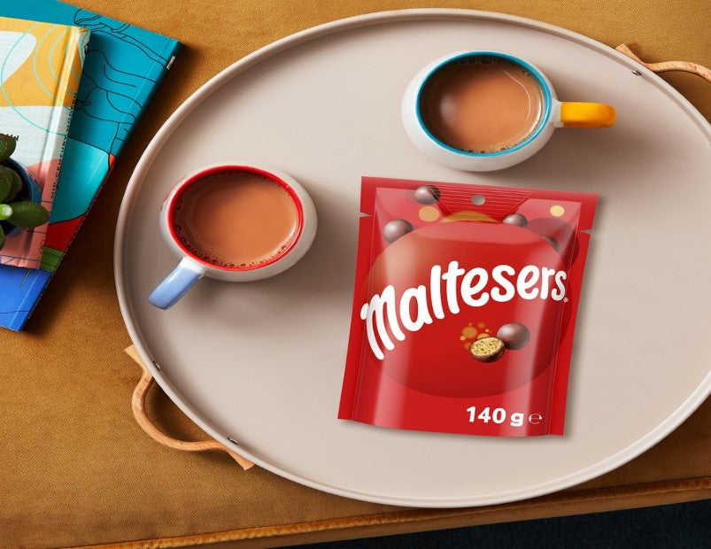 Maltesers Milk Chocolate Snack & Share Bag 140g - 2 Pack