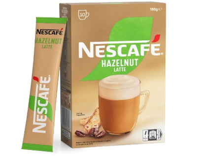 NESCAFÉ Hazelnut Latte Coffee Sachets - 4 Pack