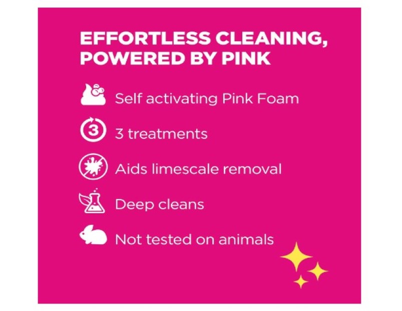 The Pink Stuff The Miracle Foaming Toilet Cleaner (Pack of 3)