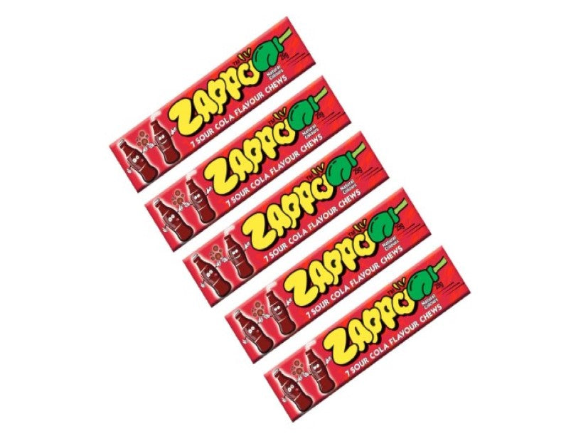 ZAPPO Sour Cola Flavoured Chews - (Bulk Pack of 30 Sticks)