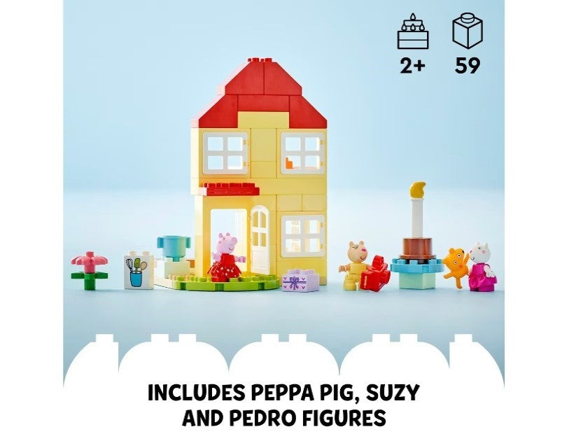 LEGO DUPLO Peppa Pig Birthday House 10433