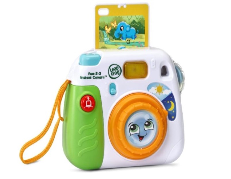 LeapFrog Fun 2-3 Instant Camera - Interactive Educational Camera Toy for Kids