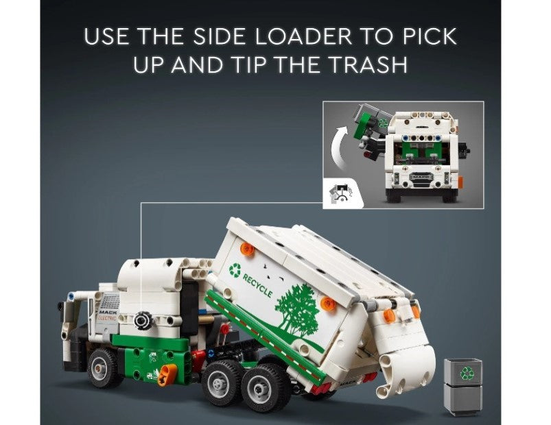 LEGO Technic Mack LR Electric Garbage Truck 42167