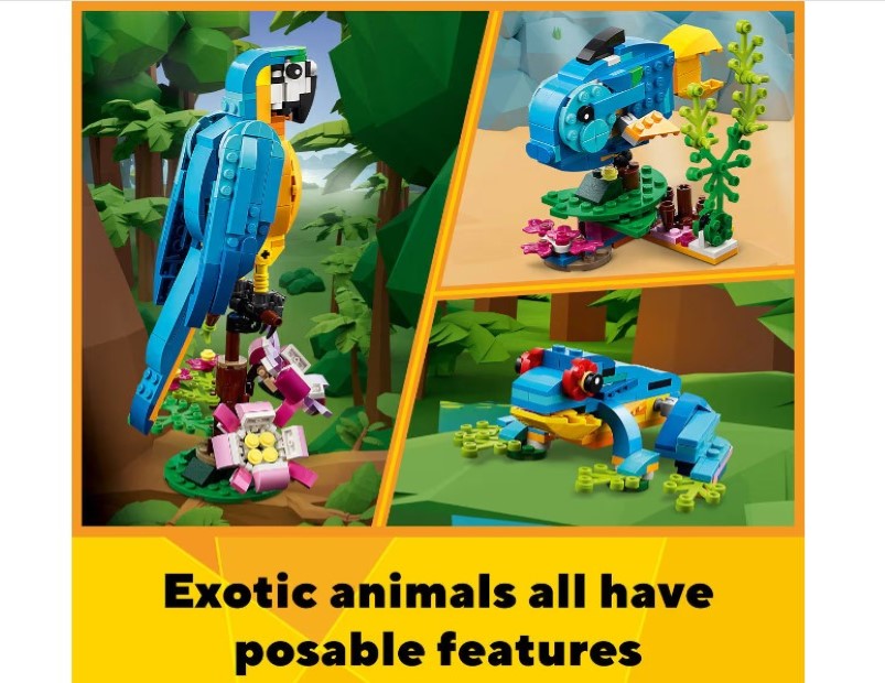 LEGO Creator Exotic Parrot 31136