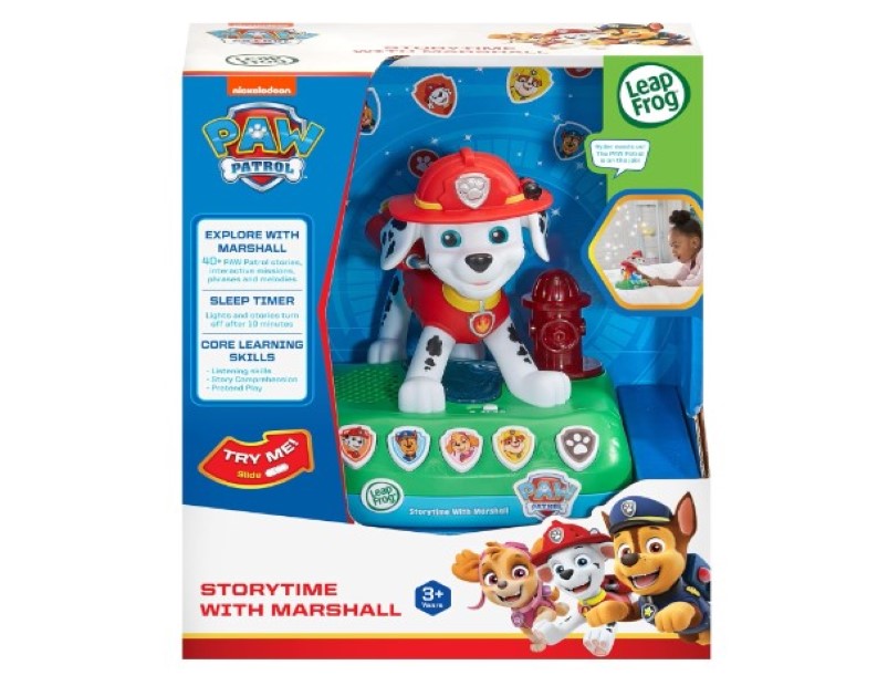 Leapfrog PAW Patrol Storytime with Marshall - PAW Patrol Storyteller, Storyteller -Multicoloured