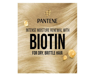 Pantene Miracles Biotin Moisture Renewal Silicone-Free Shampoo 650 ml