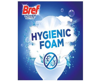 Bref Power Active Flower Blossom with Air Freshener Effect, Rim Block Toilet Cleaner, 50g