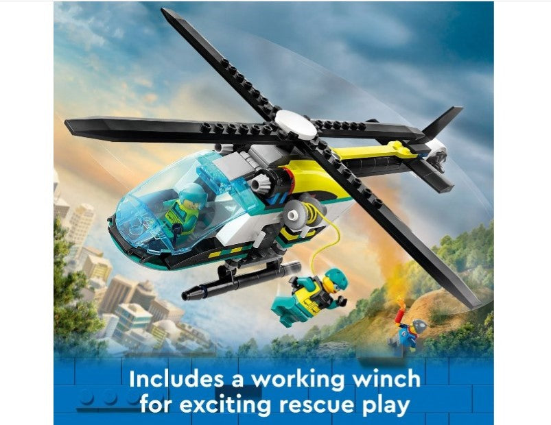 LEGO City Great Vehicles Emergency Rescue Helicopter 60405