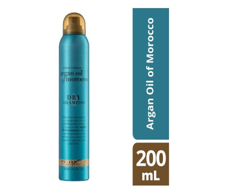 Ogx Refresh & Renew + Argan Oil Of Morocco Dry Shampoo For All Hair Types 200mL