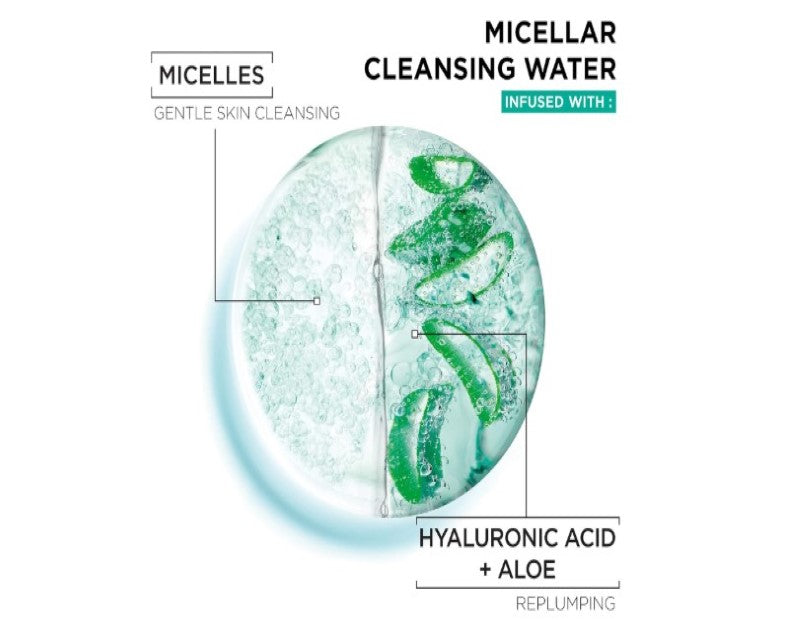 Garnier Hyaluronic Aloe Hydrating Micellar Cleansing Water 400ml