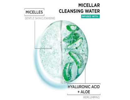 Garnier Hyaluronic Aloe Hydrating Micellar Cleansing Water 400ml