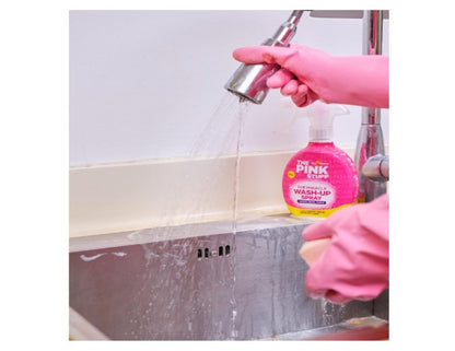 The Pink Stuff Miracle Wash Up Spray - Vegan Friendly Dish Washing Spray for Sparkling Clean Dishes and Surfaces