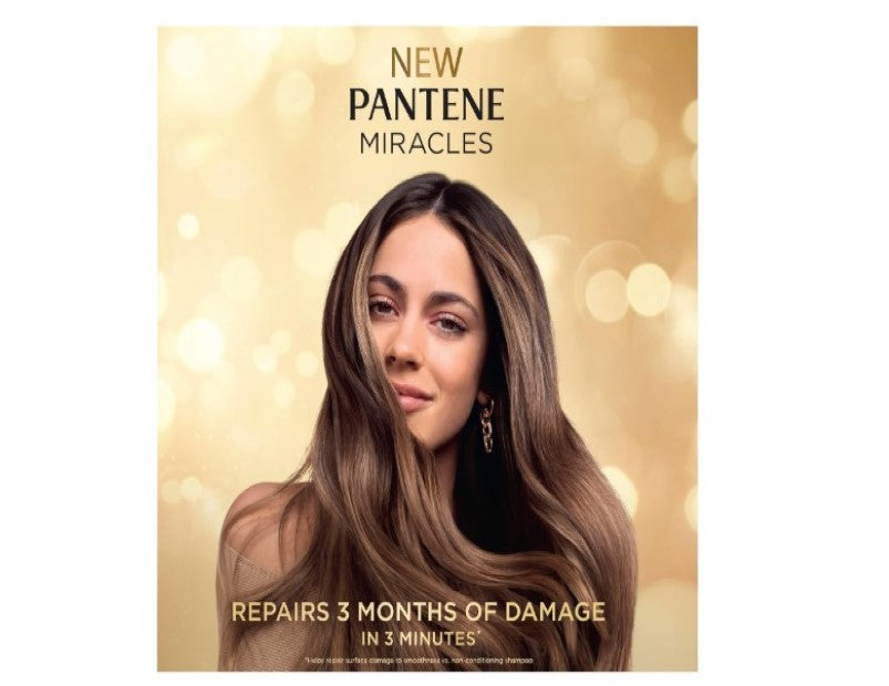 Pantene Miracles Keratin Sleek and Smooth Daily Intensive Conditioner, 600 ml