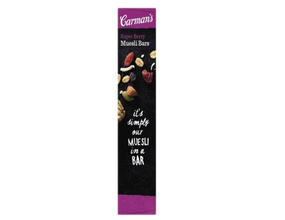 Carman's Muesli Bar Super Berry, 6-pack (270g)