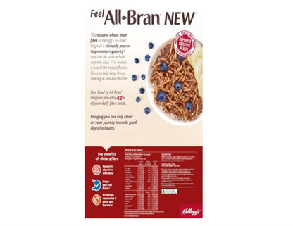 Kellogg's All-Bran Original High Fibre Breakfast Cereal, 530g