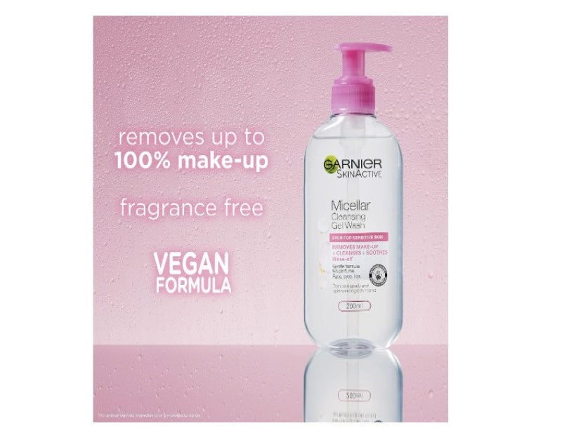 Garnier Micellar Cleansing Gel Wash 200ml