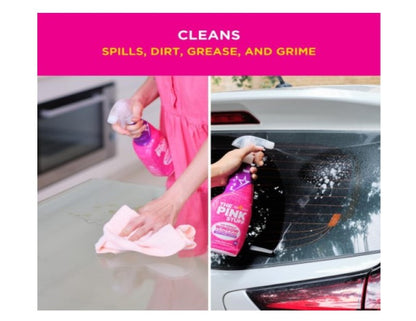 The Pink Stuff Rose Vinegar Window Glass Cleaner Spray 750 ml