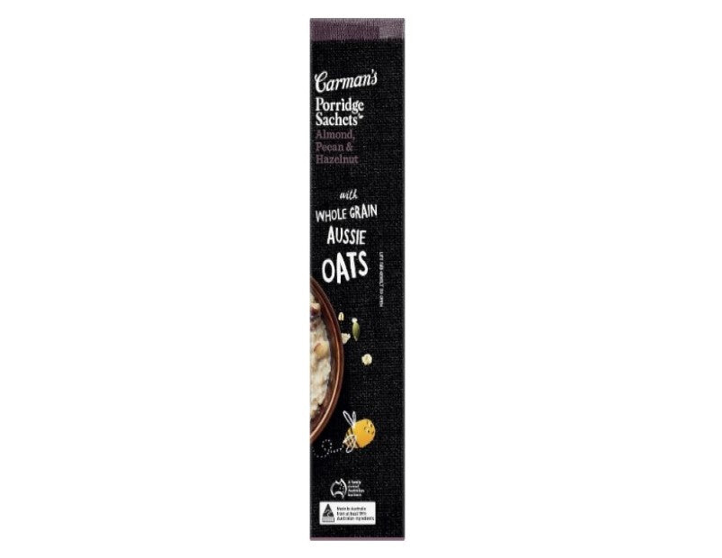 Carman's Almond, Pecan and Hazelnut Porridge Sachets 320 g