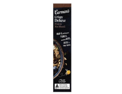 Carman's Crispy Deluxe - Fruit & Nut Muesli, 400g