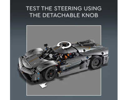 LEGO Technic Koenigsegg Jesko Absolut Grey Hypercar 42173