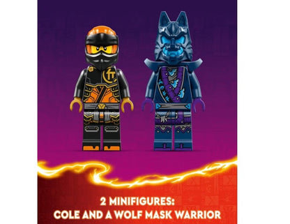 LEGO NINJAGO Cole's Elemental Earth Mech 71806