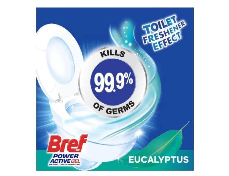 Bref Power Active Gel Eucalyptus Toilet Cleaner 700mL