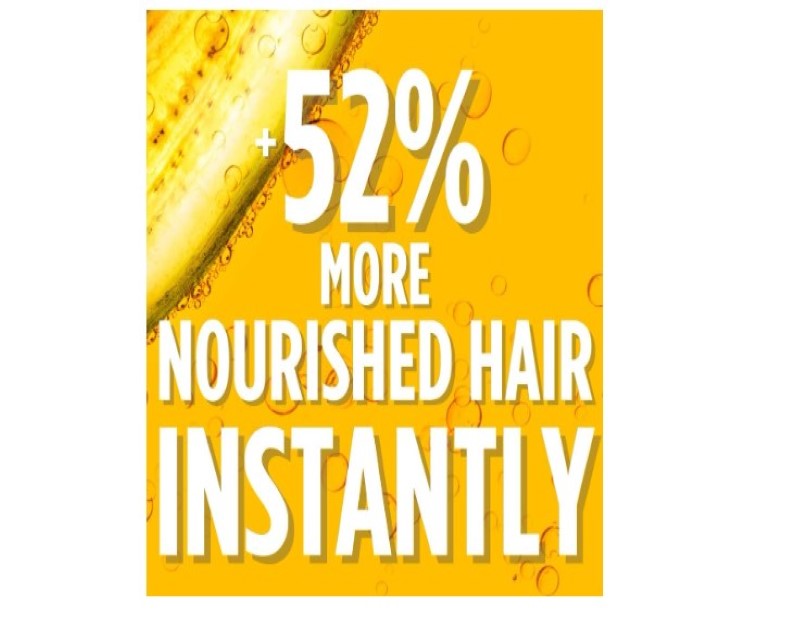 Garnier Fructis, Shampoo, Cleansing And Nourishing, Hair Food Banana, 350ml