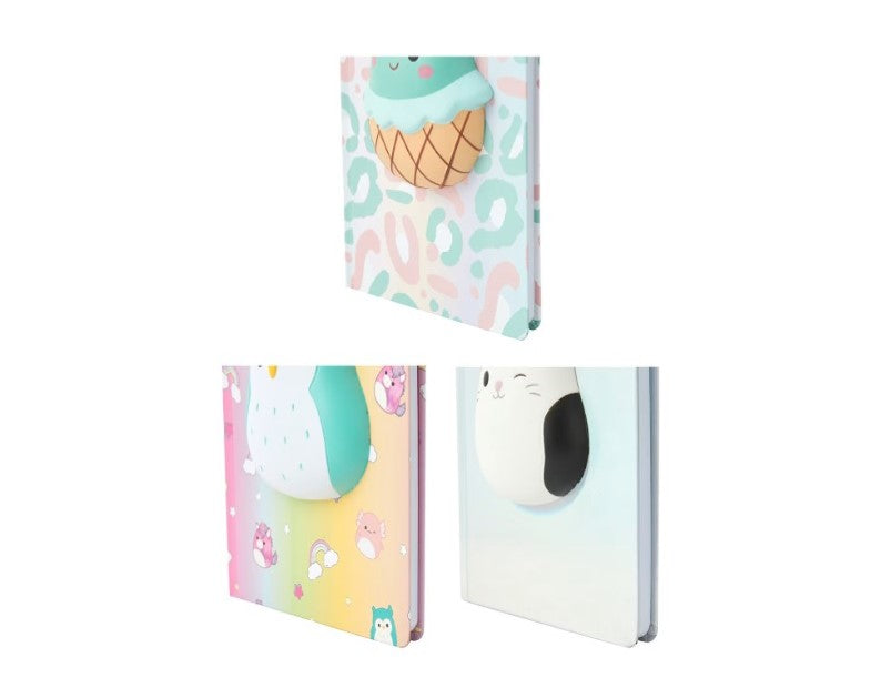 Original Squishmallows Squishy Journal - Assorted