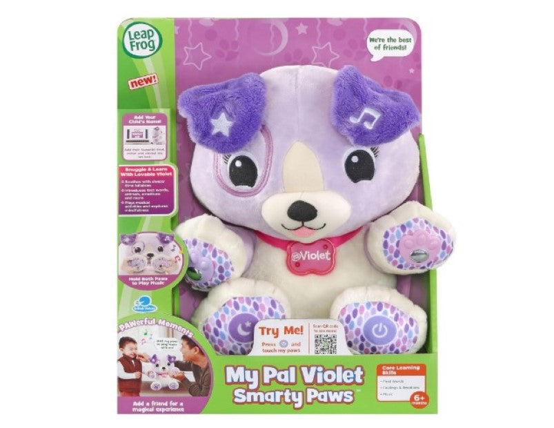 LeapFrog My Pal Violet Smarty Paws - Interactive Customisable Plush