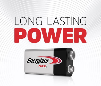 Energizer | MAX 9V 4PK, Batteries - 4 Count, (E000035200)