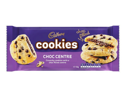 Cadbury Cookies Crunchy Choc Centre 156g 3 pack