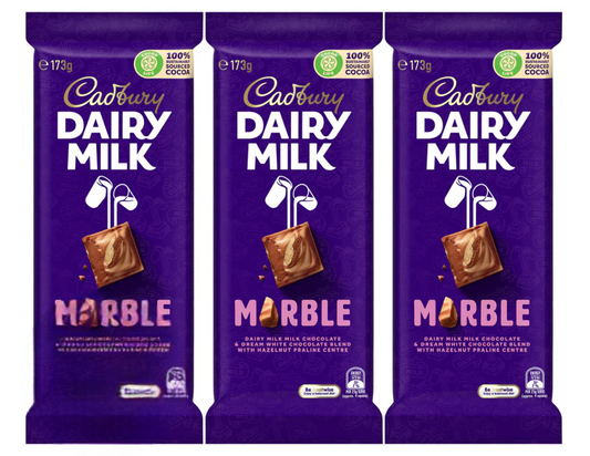 Cadbury Dairy Milk Marble 173g 3 pack