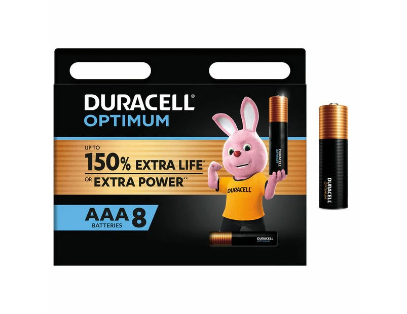 Duracell | Optimum AAA Batteries - 8 Pack