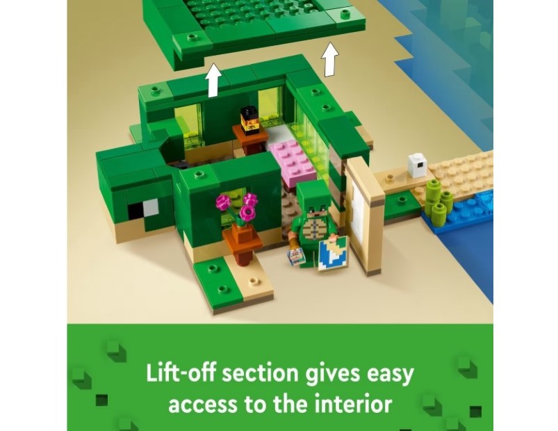 LEGO Minecraft The Turtle Beach House 21254