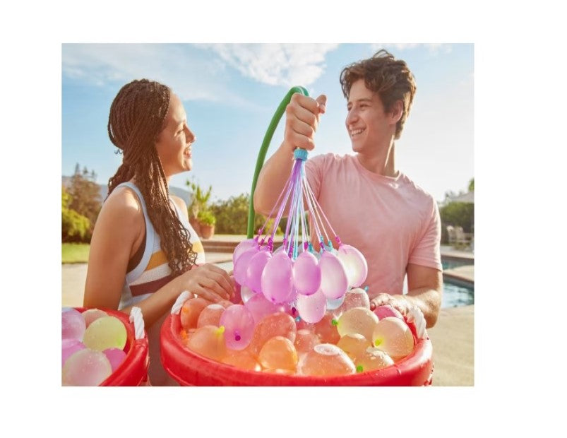 Zuru Bunch O Balloons Water Slide Wipeout and Self-Sealing Water Balloons Set