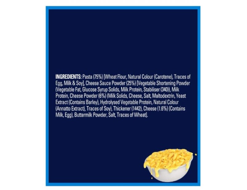 Kraft Mac and Cheese Classic Cheese Pasta Easy Microwaveable Macaroni Instant Pasta Quick Meal 560g