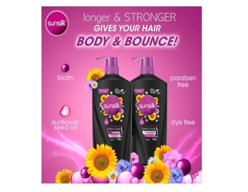 Sunsilk Longer & Stronger* Conditioner 700 ml