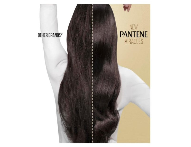 Pantene Miracles Biotin Moisture Renewal Silicone-Free Shampoo 375 ml