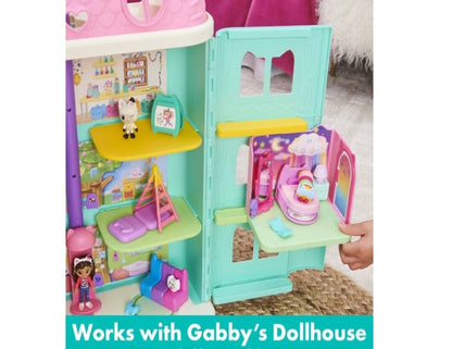 DreamWorks Gabby's Dollhouse 'Pillow Cat' Sweet Dreams Bedroom Playset