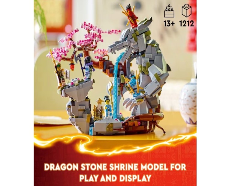 LEGO NINJAGO Dragon Stone Shrine 71819